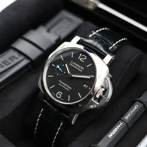 luminor panerai acciaio|panerai luminor marina 42mm.